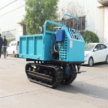Mini Crawler Dumper Truck with Rubber Tracks and Full Hydraulic System