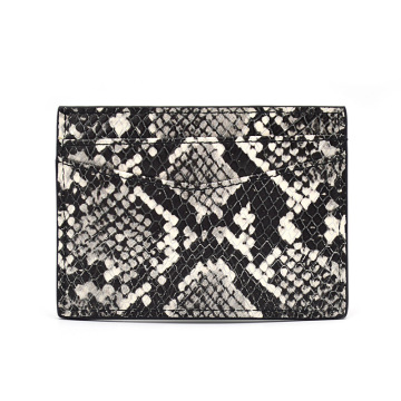 Ysure Python Snakeskin Slim Wallet Kreditkartenetui