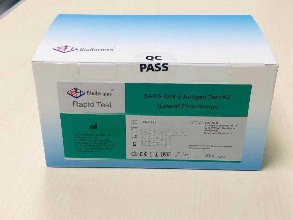Sars-cov-2 antigen testkassett