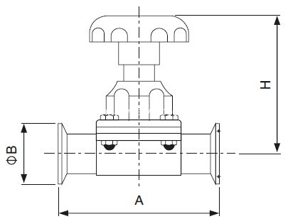 sanitary-tri-clamped-diaphragm-valve-sms-kaysen