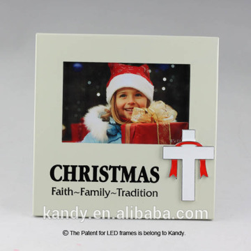 Christian style lovely girl picture frame