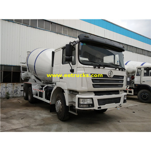 SHACMAN 10 Wheel 6000L Cement Truck Mixers