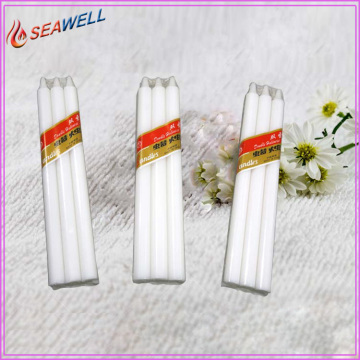 Smokeless White Color Palm Wax Stick Candle