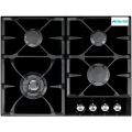 Black Fragranite Hob Gas Ceramic Glass Hob