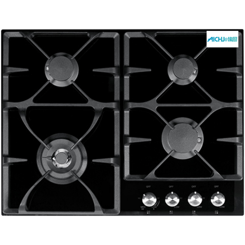 Black Fragranite Hob Gas Ceramic Glass Hob