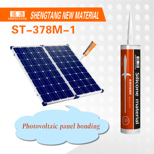 Adhesive sealing silicone for LED photovoltaic modules
