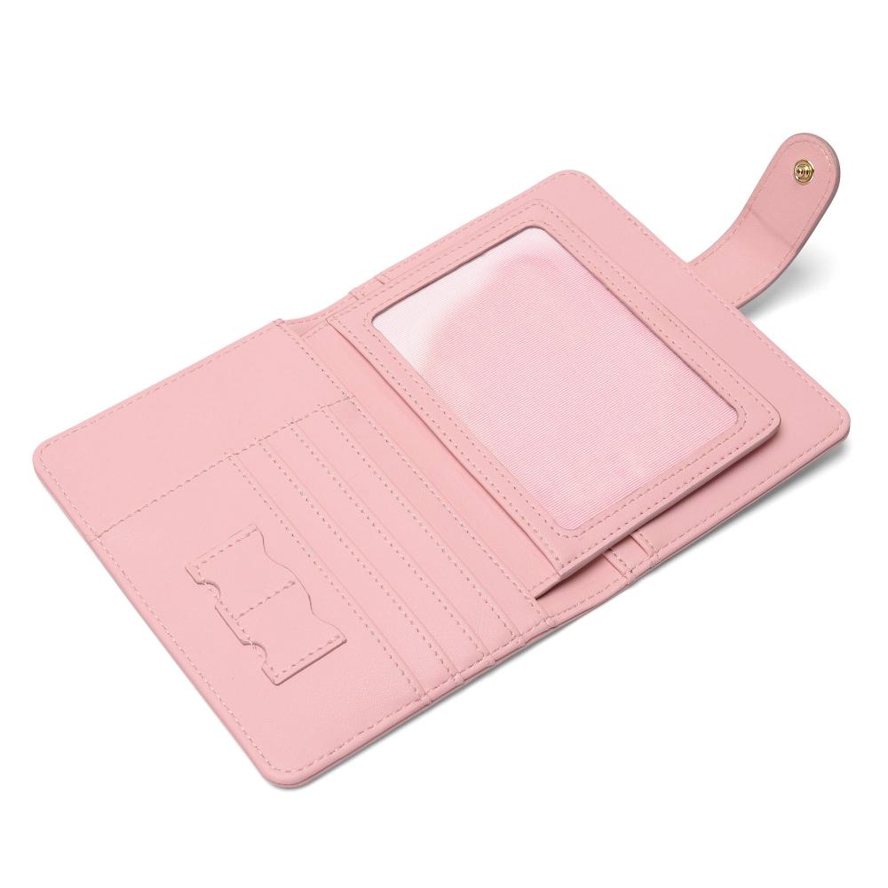 Direkt fabriksanpassad rosa rent färgkortshållare