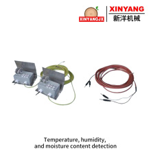 Temperature humidity and moisture content detection