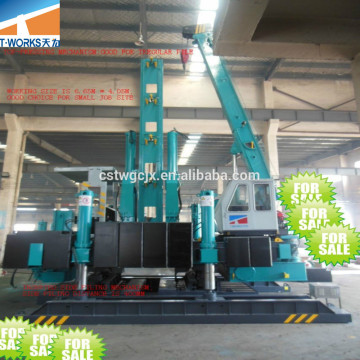 90/100 Tons Hydraulic Static Pile Driver/small pile driver/mini driver/truck mounted pile driver