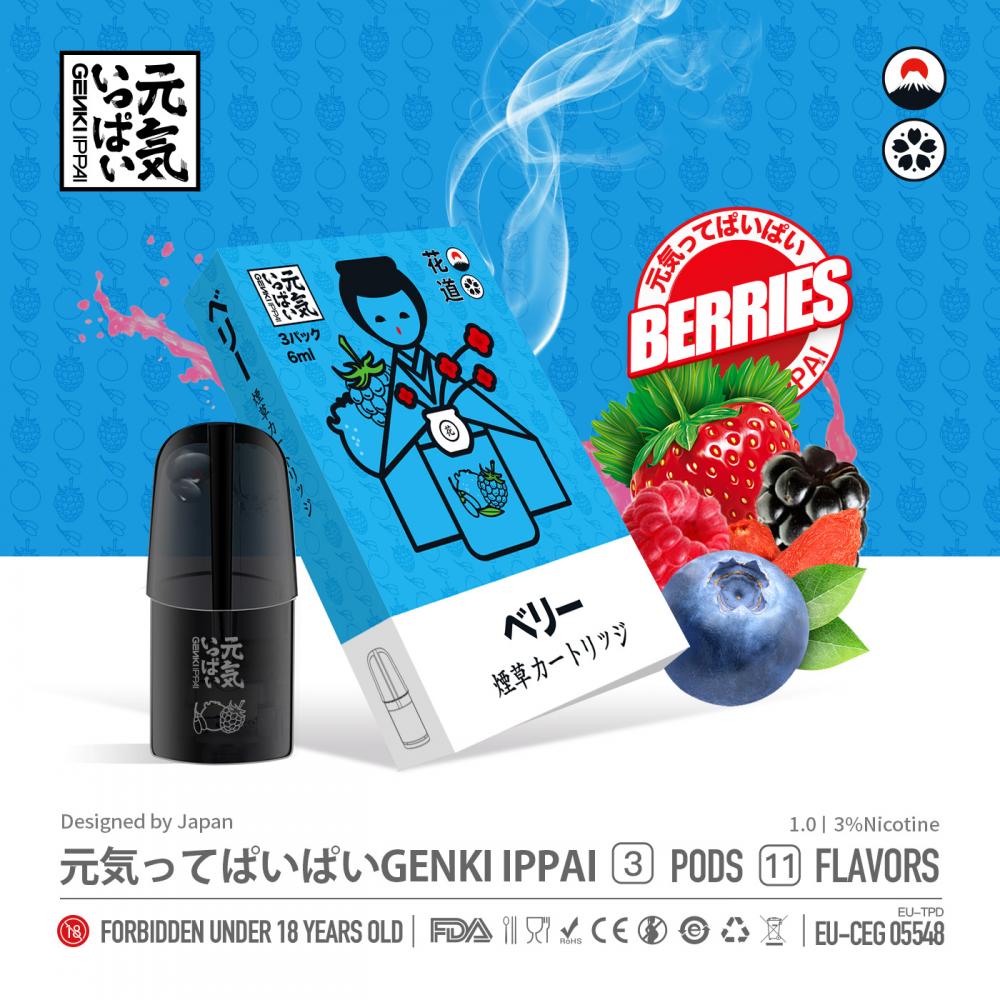 1st Genki Ippai Pod Berries 2