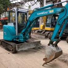 Used Sunward Swe 35 Excavator for Sale - 3 Ton Mini Digger
