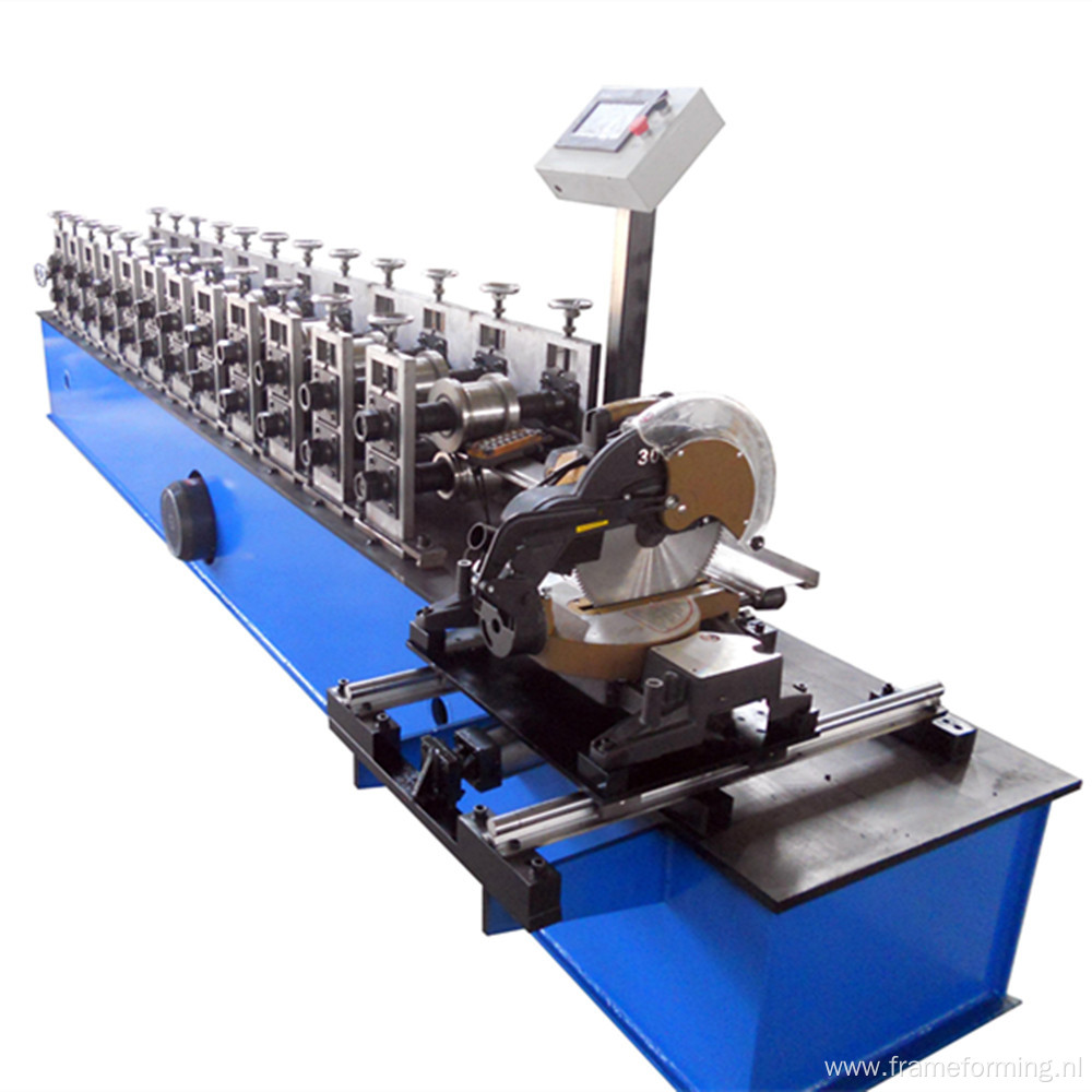 Aluminium roller shutter slat forming machine