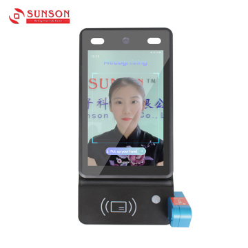 Facial Recognition Anti-pandemic Temperature Detector Pad