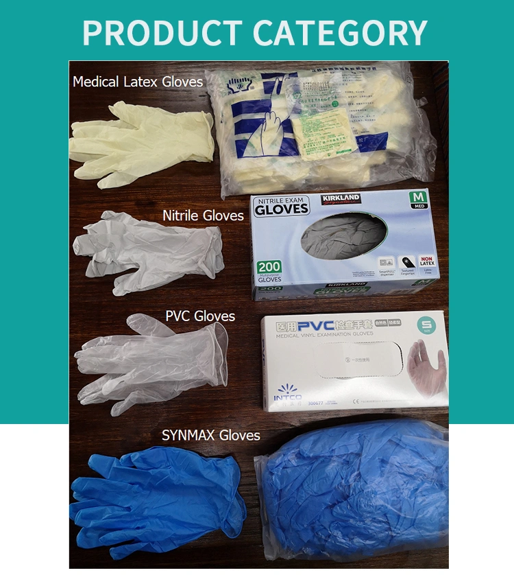 Disposable PVC/Nitrile/Latex Glove