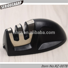 High Class Home Kitchen Knife Sharpener Professional Cooking Tools Two Stages Black Color Mini Knife Sharpener