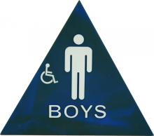 plastic sign board indicator board 02