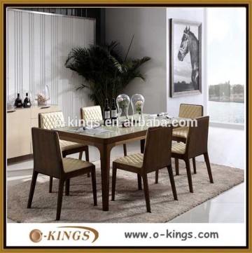 Dining room furniture, wooden dining table and chairs