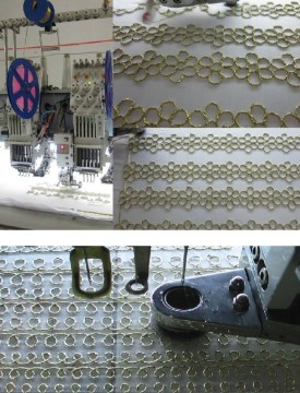 Flat Embroider Machine Device