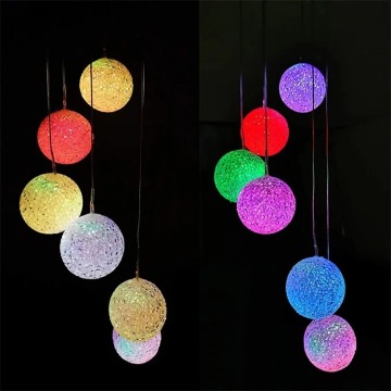 Christmas Decor: Wind Chimes, Outdoor Landscape Lights, Solar Path Lights
