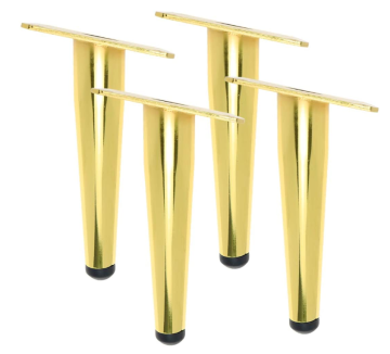 Gold Bed Chrome Cabinet Metal Sofa Leg