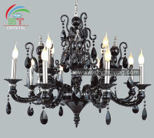 black murano glass chandeliers black crystal chandelier pendant lamp