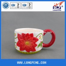 Hot sales Ceramic Christmas Tea Cup