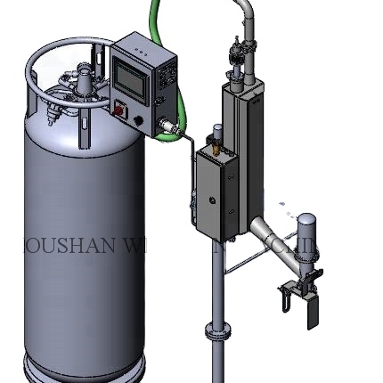 Machine de remplissage d&#39;azote liquide pour boisson