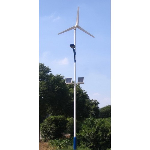 400W Wind turbine Solar LED Street Lamp