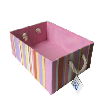 factory directly supply cotton rope storage box