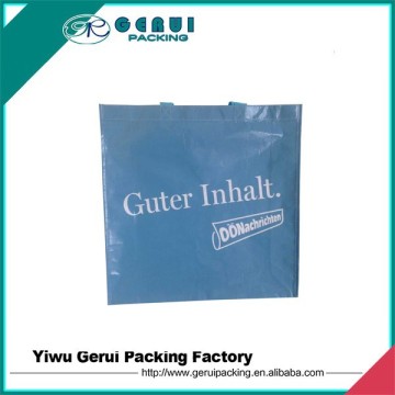 2015 laminated RPET bag,eco RPET bag,recycled RPET bag