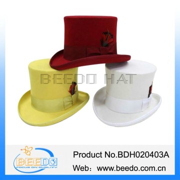 Cute wool felt boys tuxedo hats for sale