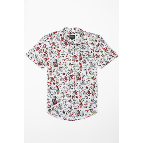 Men's Short Sleeve Printed Shirt