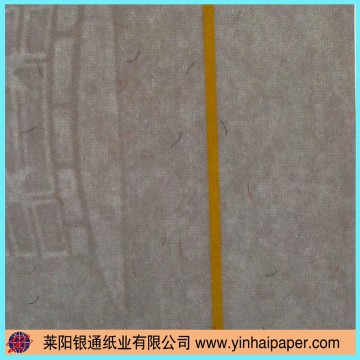 Security thread paper watermark paper