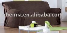 suede sofa cover