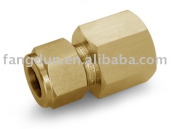 female connector,tube fitting ,compression fitting