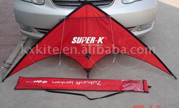 Promotional kite-stunt kite