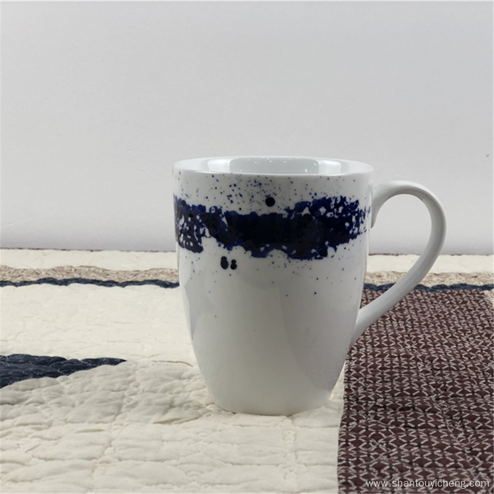 Hand painted ceramic daily use water mug