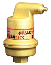 solar air vent valve