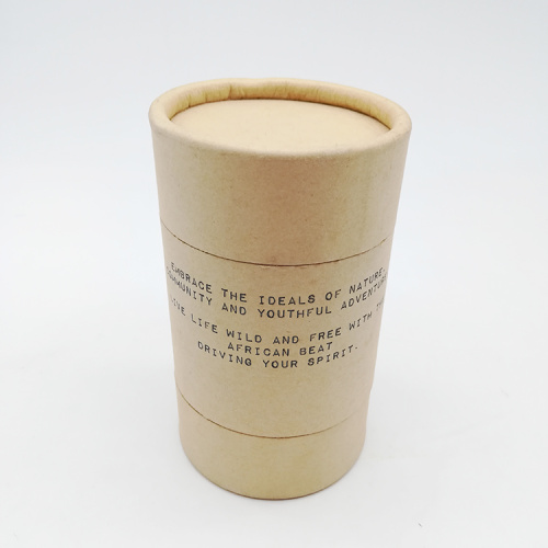Custom Side Window Round Paper Cylinder Gift Box