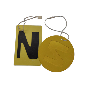 Brand logo Identify hang tag