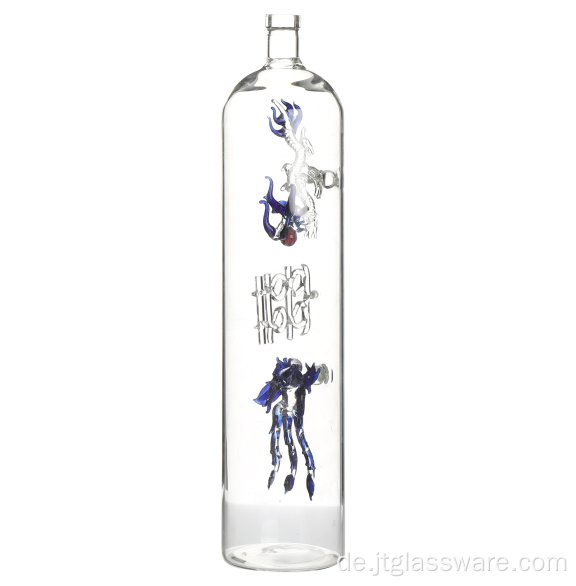 Glas Schnapsflaschen Wodka Glasflasche