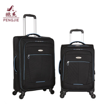 Nylon Polyester Luggage Fabric Black Fabric Luggage