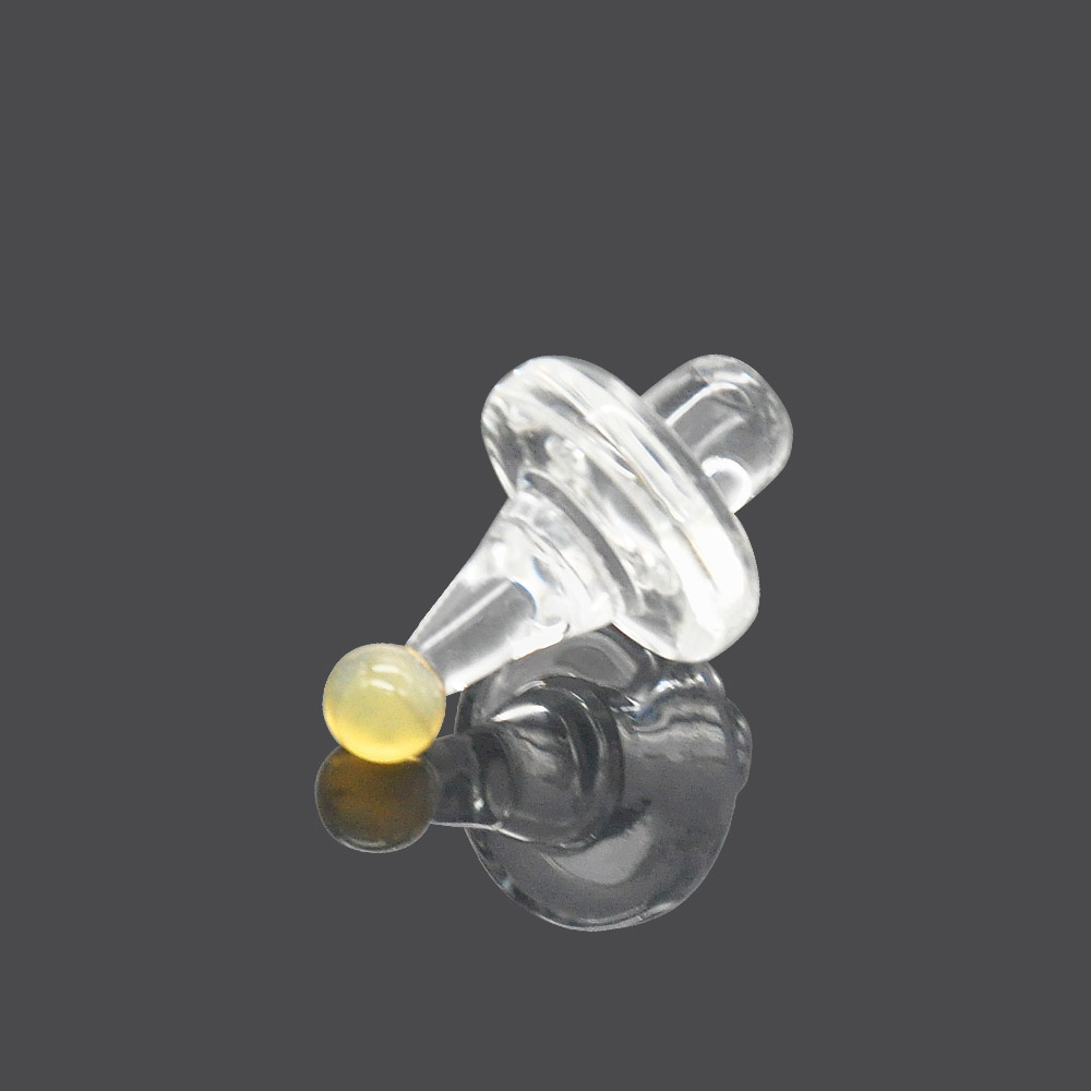 Premium Universal Solid Colored Glass UFO Carb Capper Dome for Glass Water Pipes 38 MM Oil Dabber Quartz Banger Nails