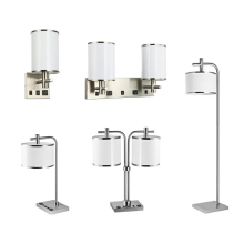 Super 8 by Wyndham King Queen Room Acrylic Shade Single Nightstand Lamp