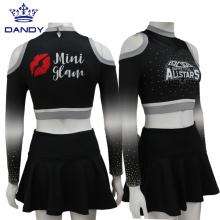 maßgeschneiderte Design volle Sublimation Cheerleading Uniformen