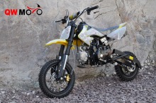 QWMOTO CE Mini kids dirt bike 50cc mini gas motorcycle bike for kids