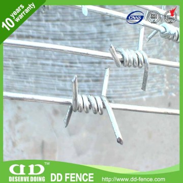 strand barb or barbed wire fence / barb security