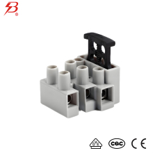 3-way fuse-type terminals with wire protection