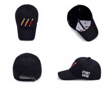 Blue neon blank baseball cap for girl