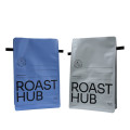 Premium gjennomsiktig glidelås kaffeposer med ventil for friskhet